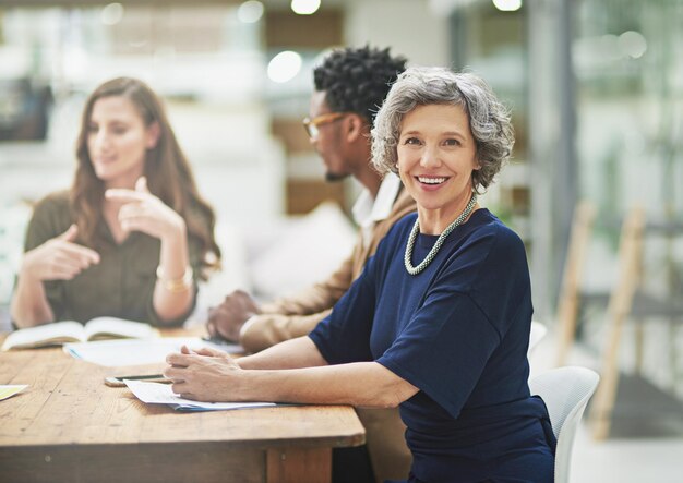 My experience makes me a valuable asset to this team Cropped shot of businesspeople in the office