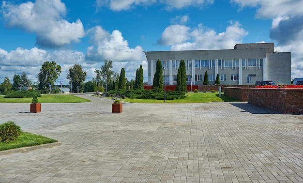 Myadzyel resort city in the Minsk Region of Belarus.