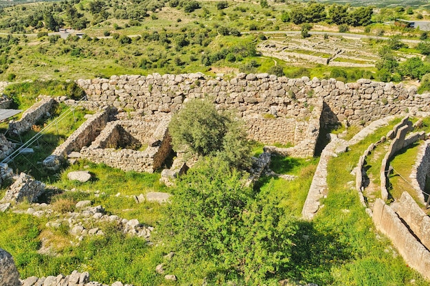 Mycenae in Peloponnese GreeceArgolis