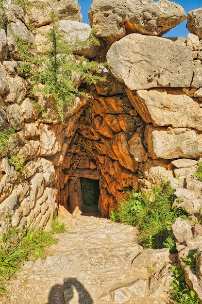 Mycenae in Peloponnese GreeceArgolis