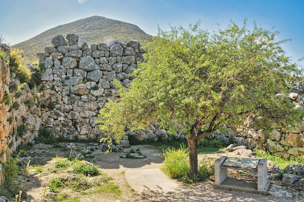 Mycenae in Peloponnese GreeceArgolis