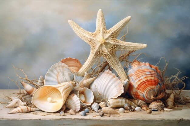 Mysteries of the Deep Unraveling the Secrets of Shells Seastars and an Enigmatic PostcardAR 32