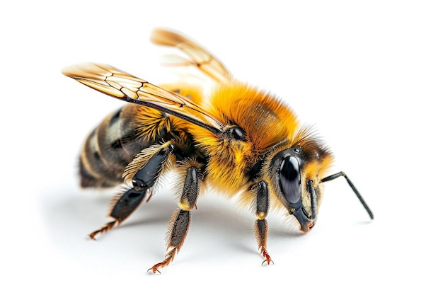 Mystic portrait of Alkohol Bee on flower essence