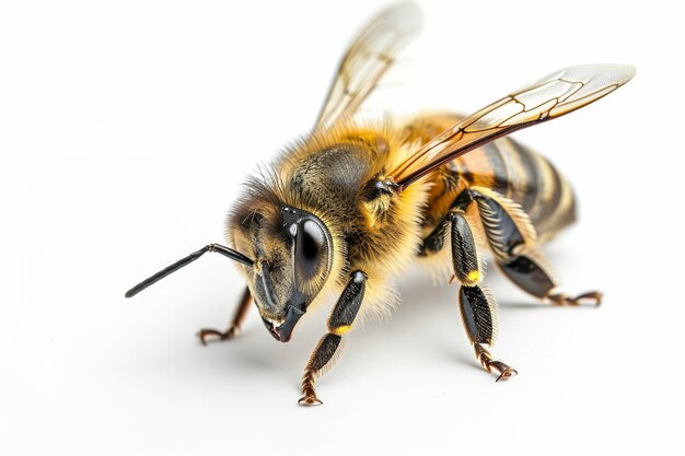 Mystic portrait of Alkohol Bee on flower essence