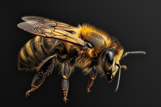 Mystic portrait of Alkohol Bee in studio