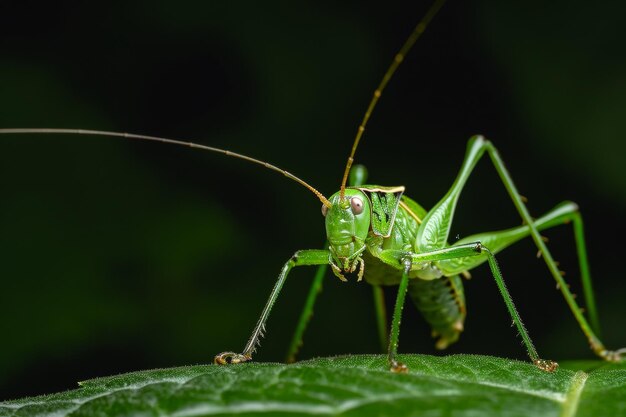 Mystic portrait of Antloving Katydid