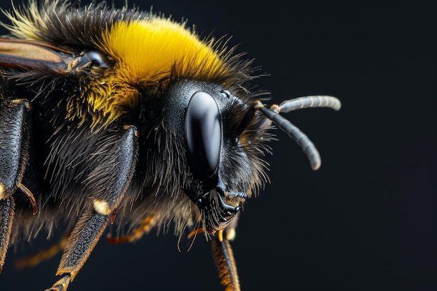 Mystic portrait of Bumblebee in studio