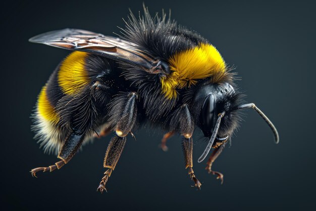 Mystic portrait of Bumblebee in studio