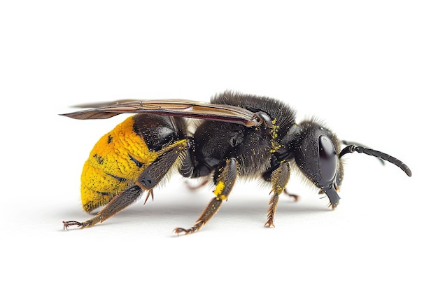 Mystic portrait of Stingless Bee in studio