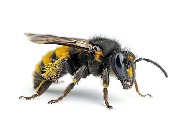 Mystic portrait of Stingless Bee in studio