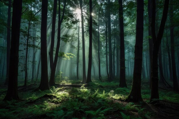 Mystical Forest Path