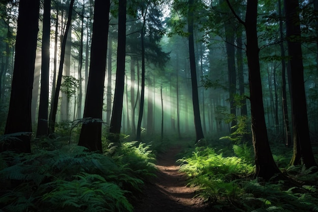 Mystical Forest Path