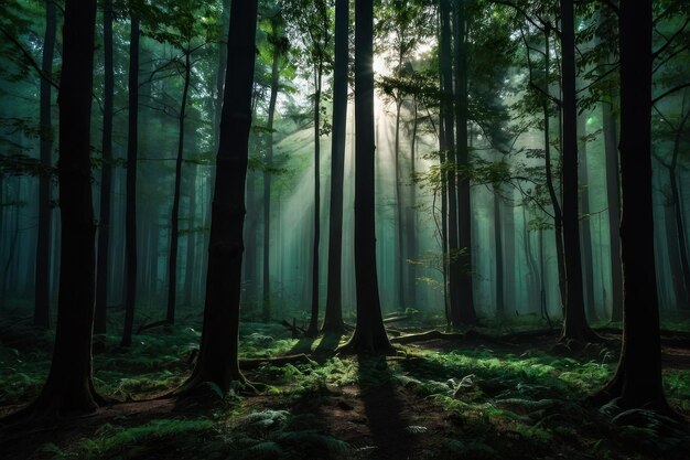 Mystical Forest Path