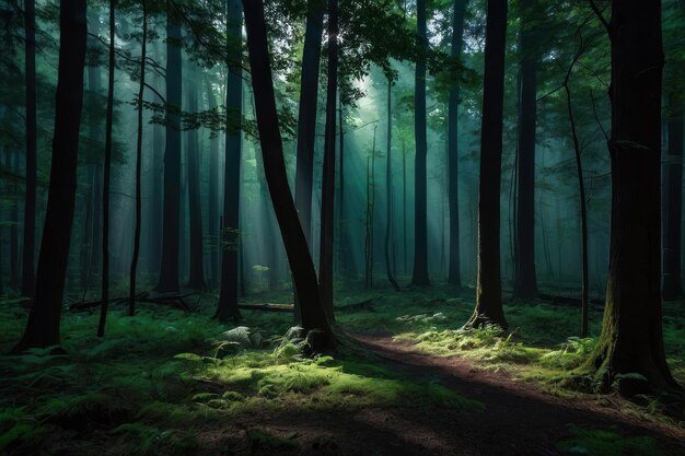 Mystical Forest Path