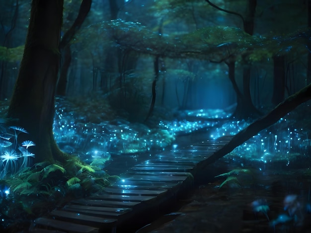 A mystical forest