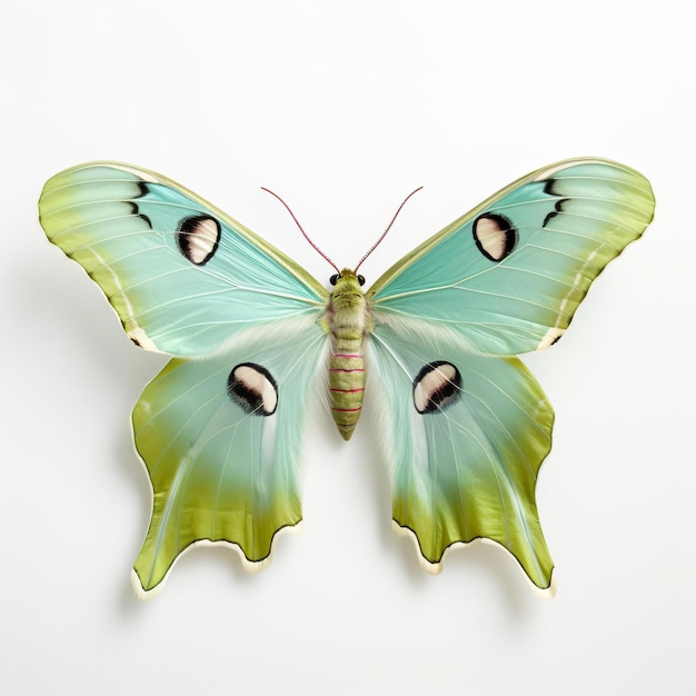 Mystical Luna Moths In 3d Translucent Beauty