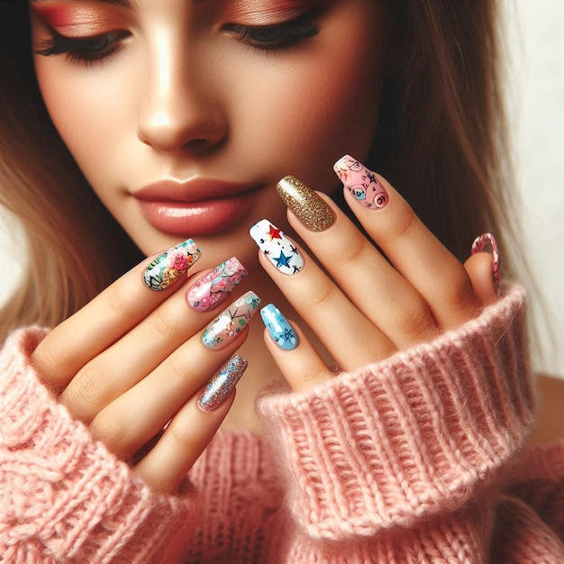 Photo nail art