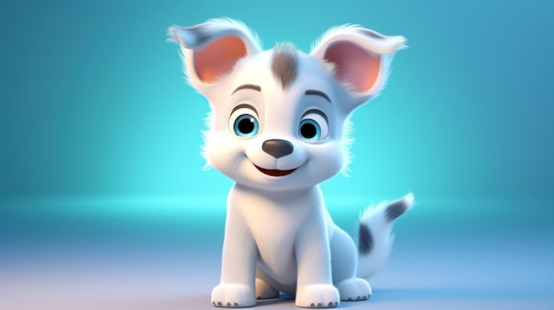 The name frozen is on the dog