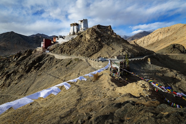 Namgyal Tsemo Gompa monastery in Leh ladakh, India