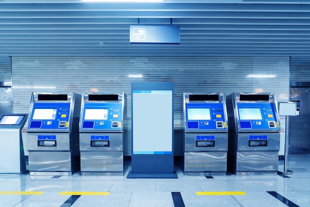 Nanchang Metro Automatic Ticket Vending Machine