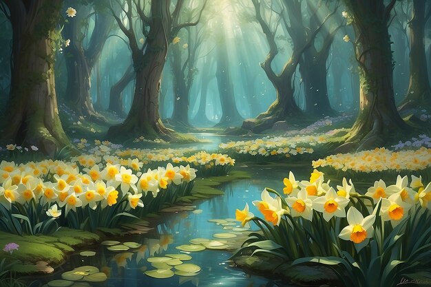 Narcissus Enchanted Forest