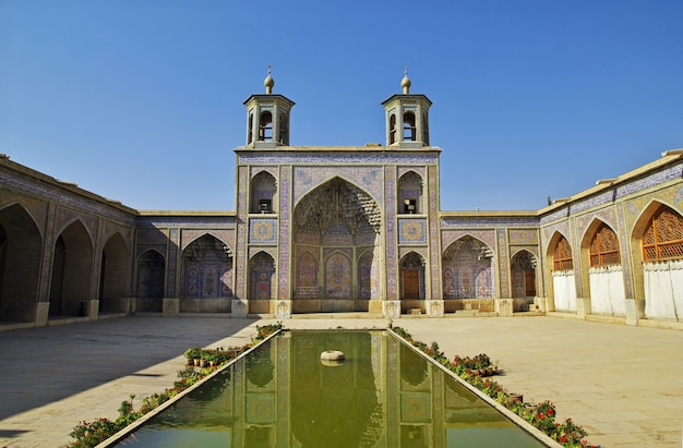 Nasir-ol-molk Mosque in Shiraz, Iran