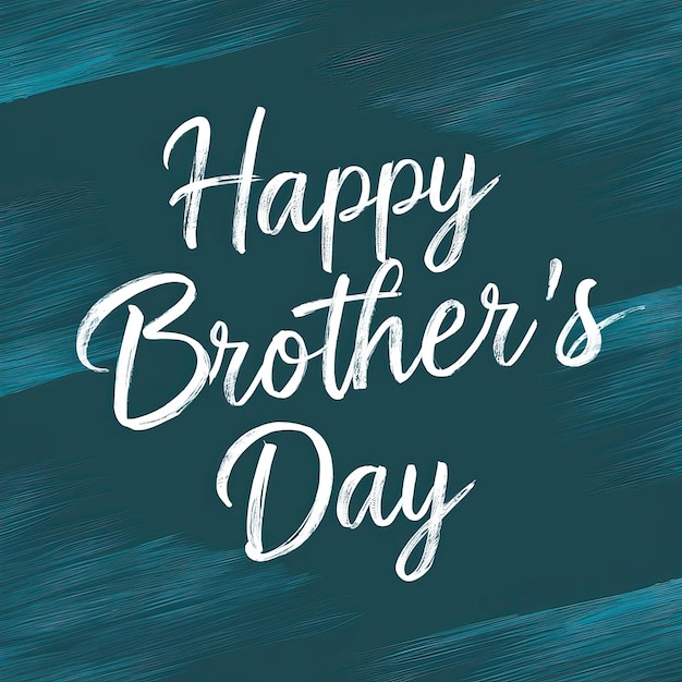 National Brothers Day illustration Brothers Day design National Brothers Day poster