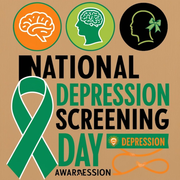 Photo national depression screening day observed annually in october