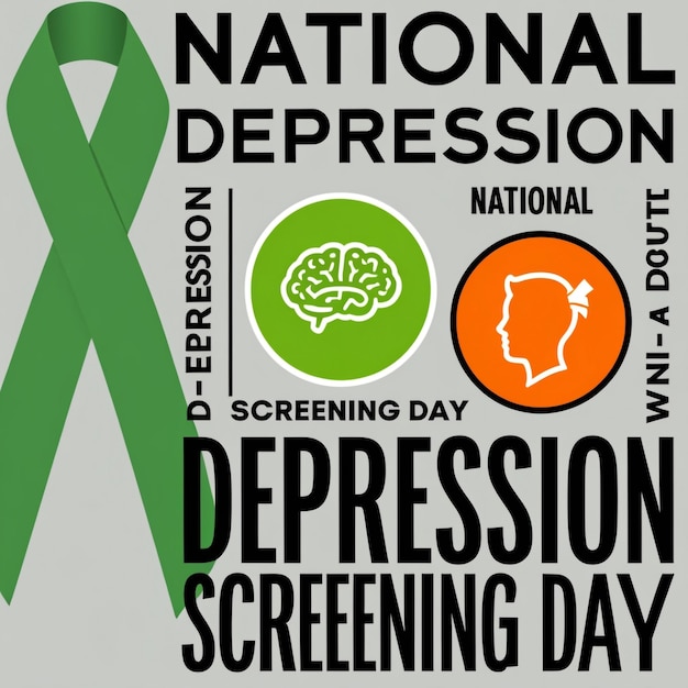 Photo national depression screening day observed annually in october