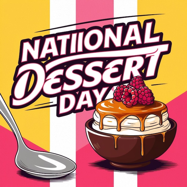 National Dessert Day Promotional Instagram Post