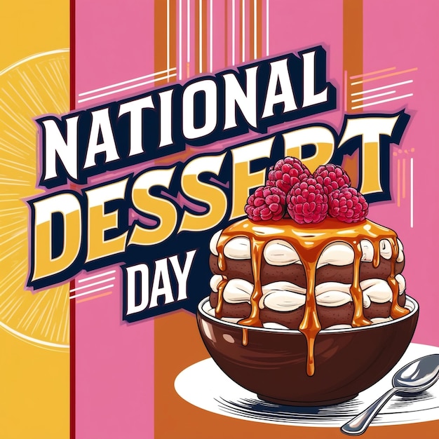 National Dessert Day Promotional Instagram Post