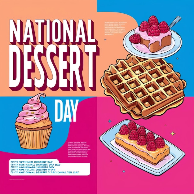 National Dessert Day Promotional Instagram Post