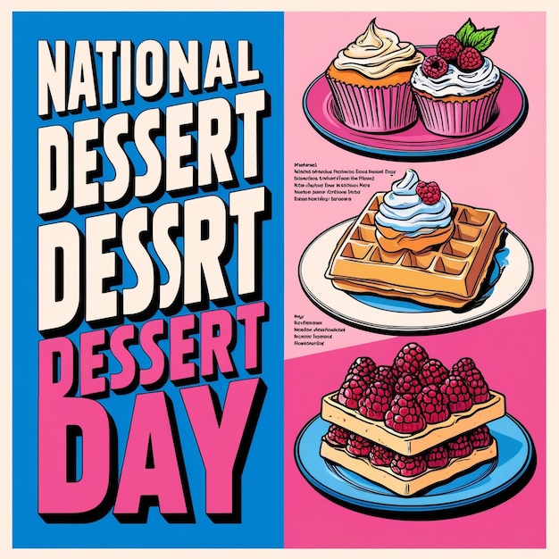 National Dessert Day Promotional Instagram Post