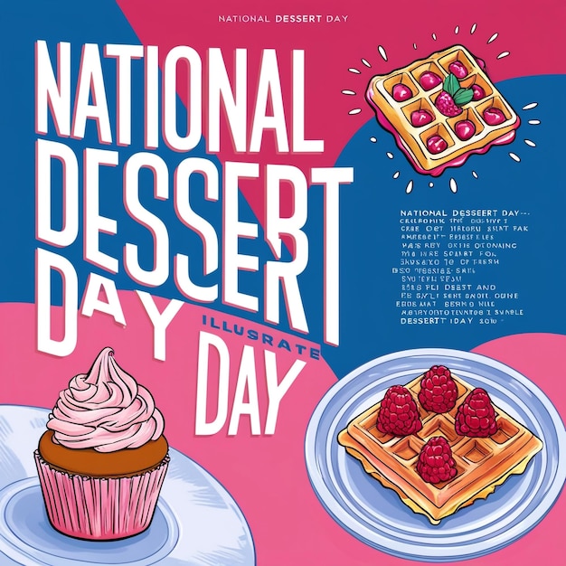 National Dessert Day Promotional Instagram Post