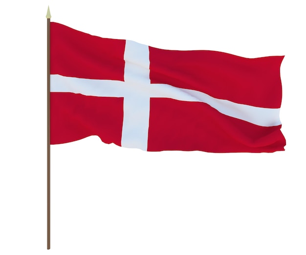 National flag of Denmark Background for editors and designers National holiday