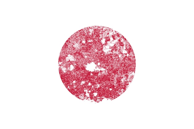 National flag of japan with texture. template for design