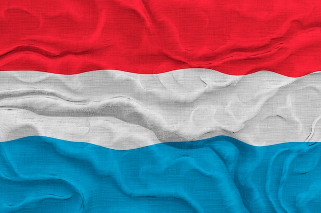 National flag of Luxembourg Background with flag of Luxembourg