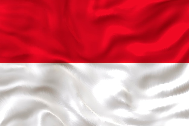 National flag of Monaco Background with flag of Monaco