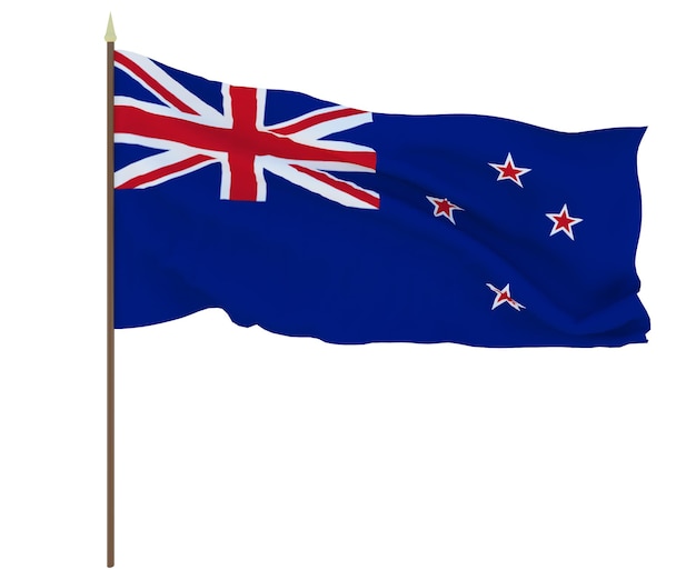 National flag of New Zealand Background for editors and designers National holiday