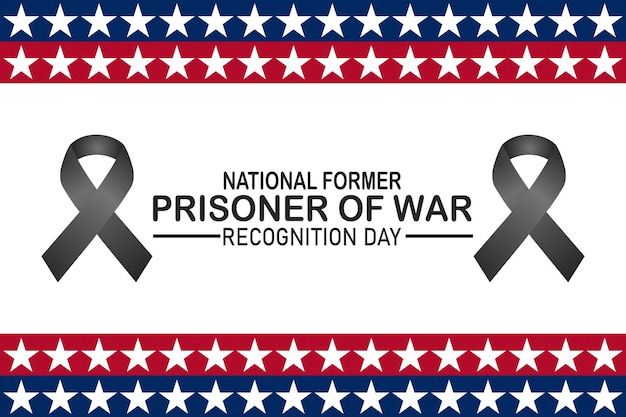 National Former Prisoner Of War Recognition Day background