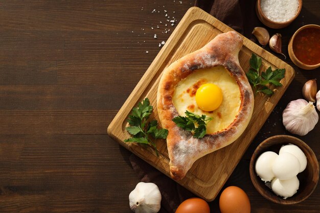 National Georgian cuisine food flour product Khachapuri