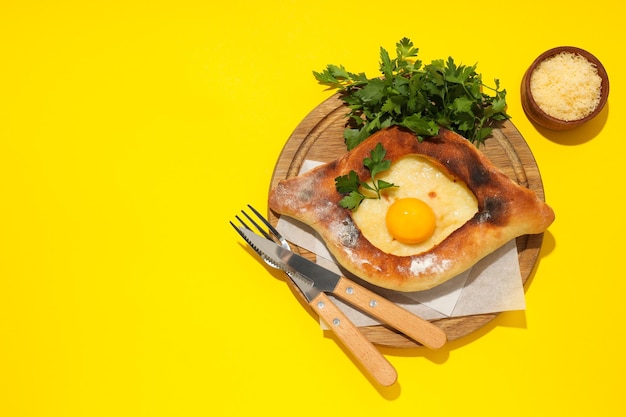 National Georgian cuisine food flour product Khachapuri