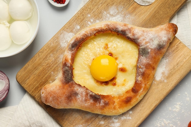 National Georgian cuisine food flour product Khachapuri