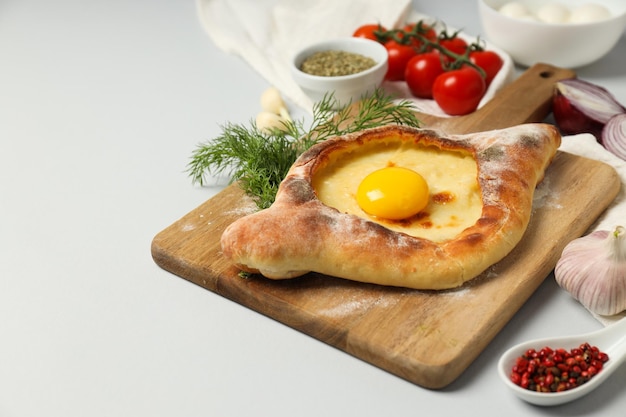 National Georgian cuisine food flour product Khachapuri