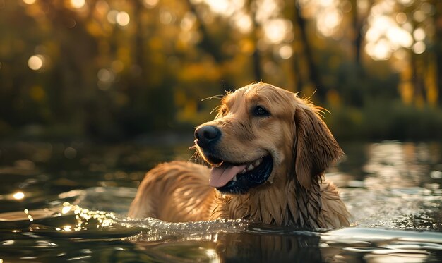 Photo national golden retriever day photo