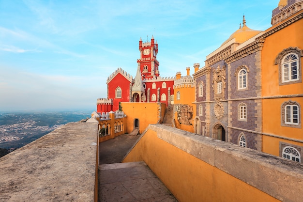 National Palace of Pena landscape