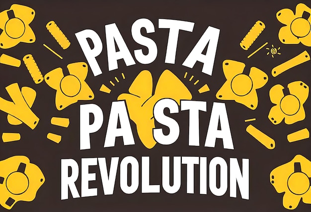 National Pasta Day celebration illustration background banner