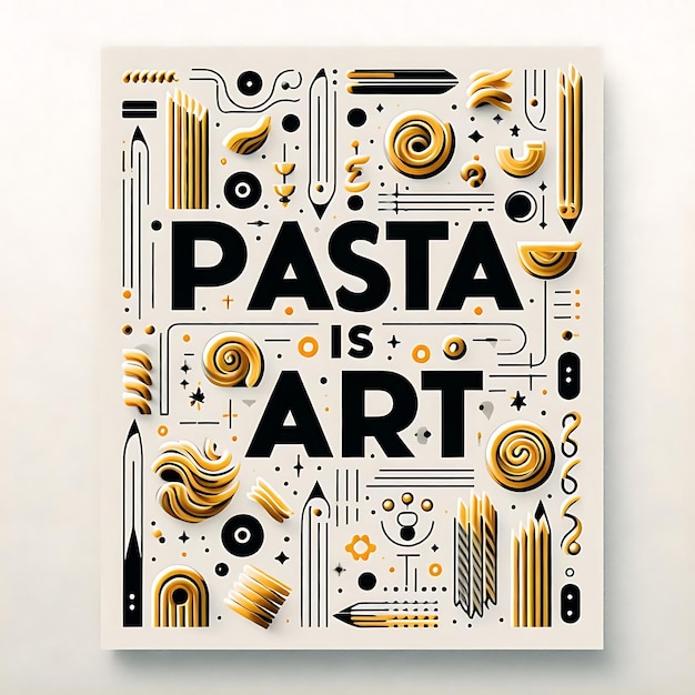 Photo national pasta day celebration illustration