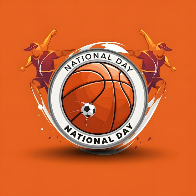 Photo national sport day design template national sport design vector