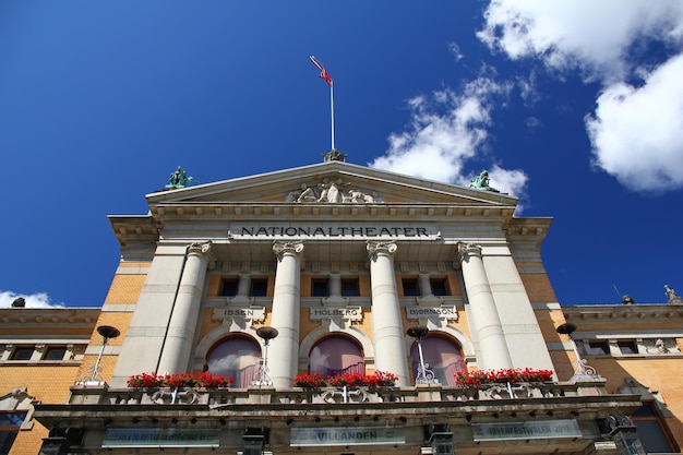 The national theatre Oslo Norway